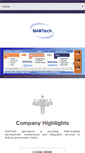 Mobile Screenshot of nartechinc.com